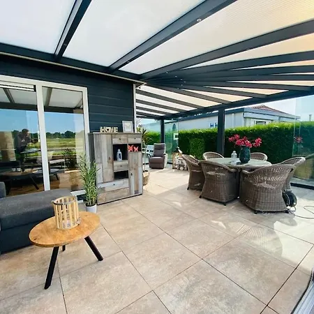 Ferienhaus Luxchalet Vaju Ijsselview Direkt Am Fluss See Pool Park Holiday home *