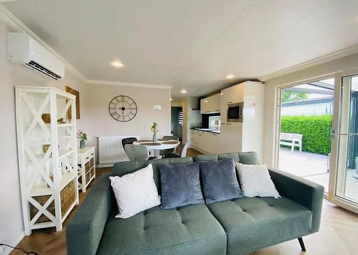 Ferienhaus Luxchalet Vaju Ijsselview Direkt Am Fluss See Pool Park Lathum